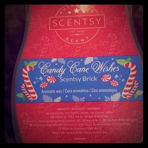Candy cane wishes scentsy brick
